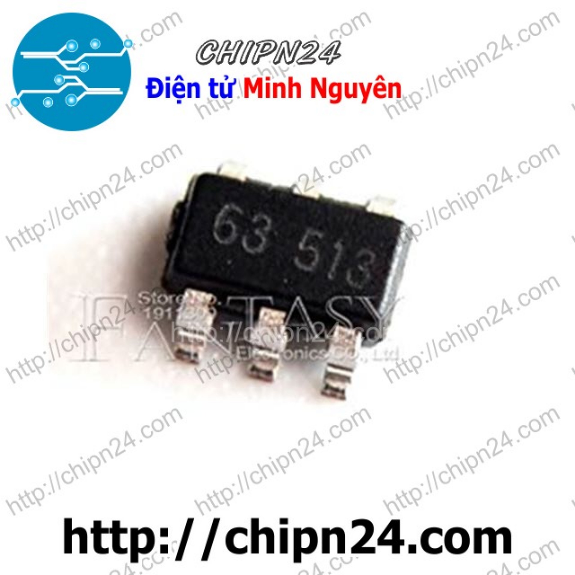 [1 con] (SOP) IC Dán OB2263 SOT23-6 (SMD) (OB2263MP 63513)