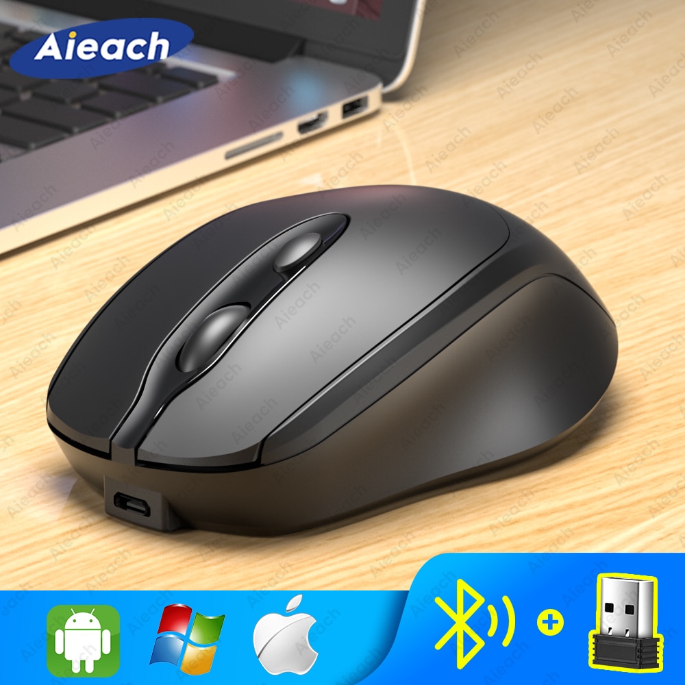 Chuột không dây Ergonomic Wireless Bluetooth Cho Văn Phong/Game thủ