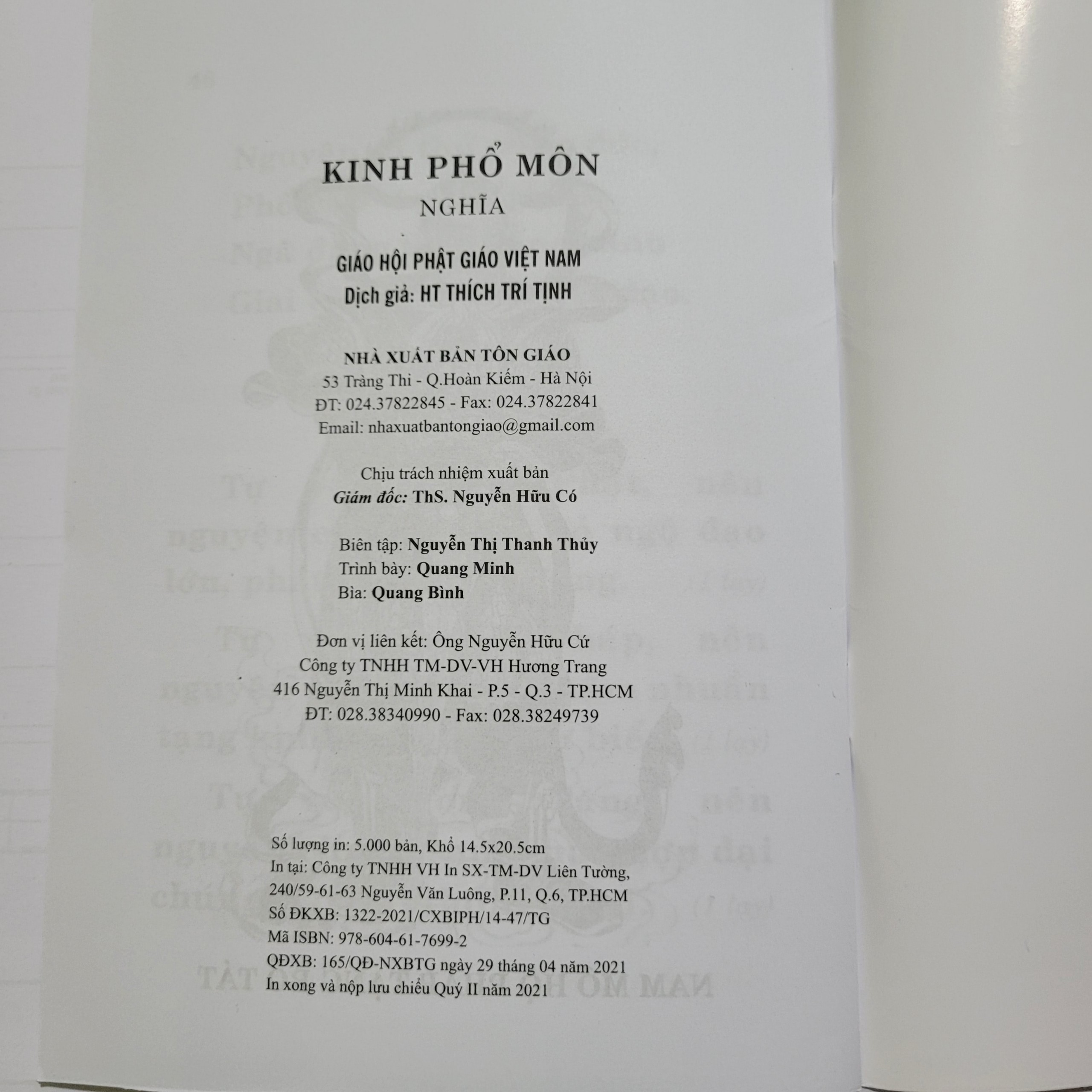 Sách - Kinh Phổ Môn Nghĩa