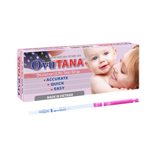 Que thử rụng trứng Ovutana (Hộp 12 Que)