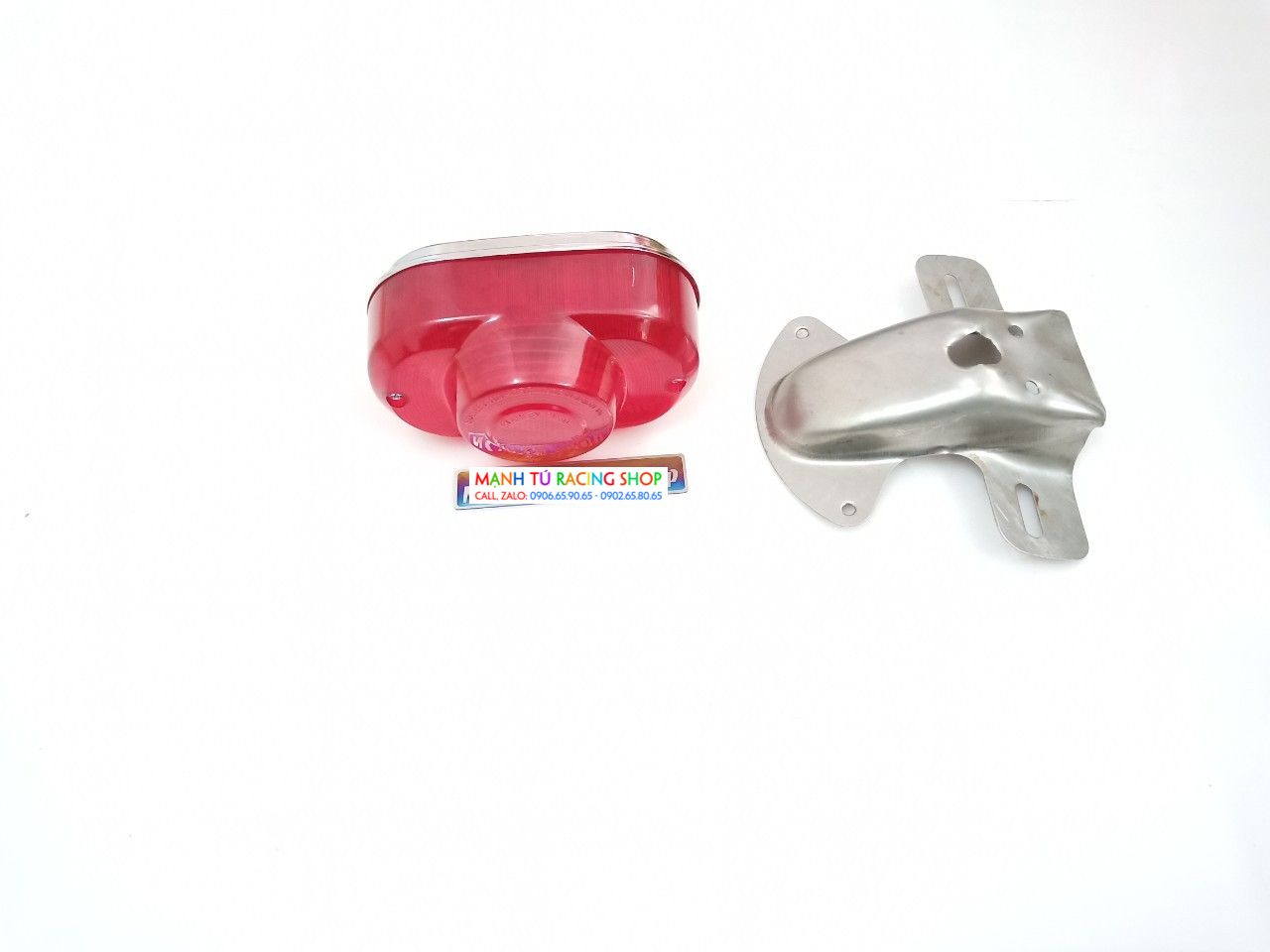 Đèn lái sau xe 67 con rùa 67 inox 2 món - mạnh tú mts