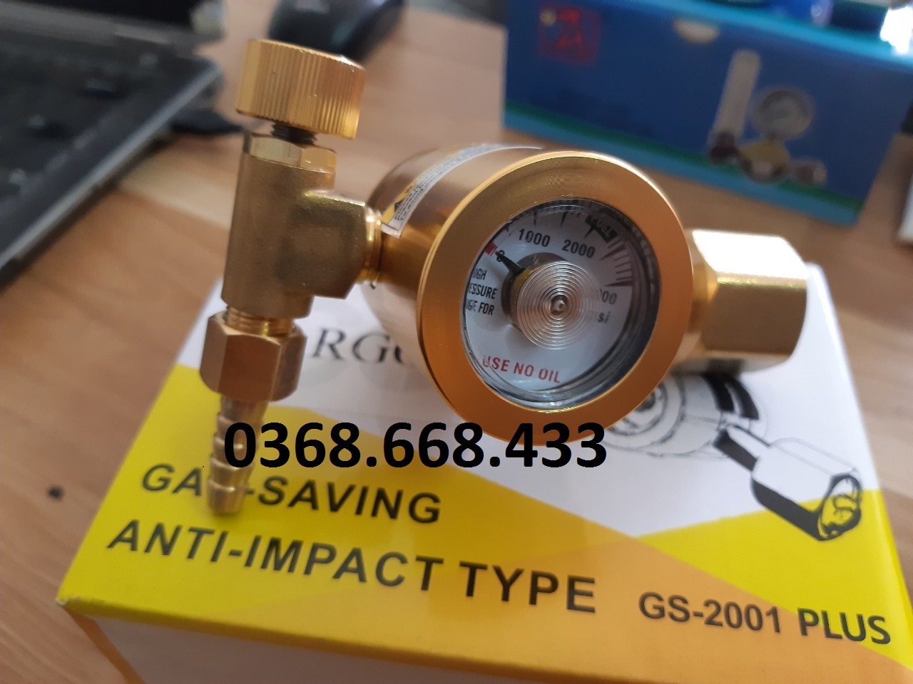 Đồng hồ Argon tiết kiệm khí