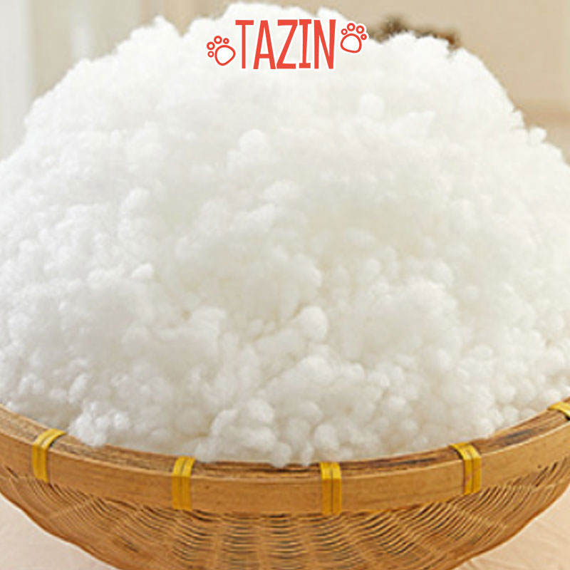 Bông Gòn Dạng Xơ, Bi Cao Cấp 0.5kg dùng để nhồi gối, nhồi gấu bông, thú nhồi bông, quà tặng hand made, trang trí nhà cửa
