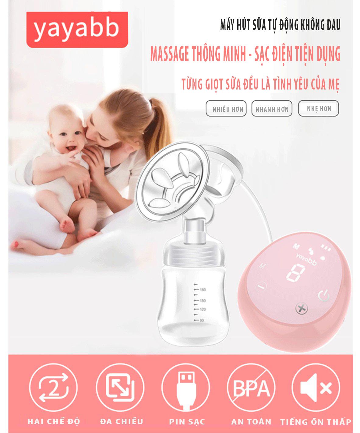 Máy hút sữa điện cao cấp YaYa