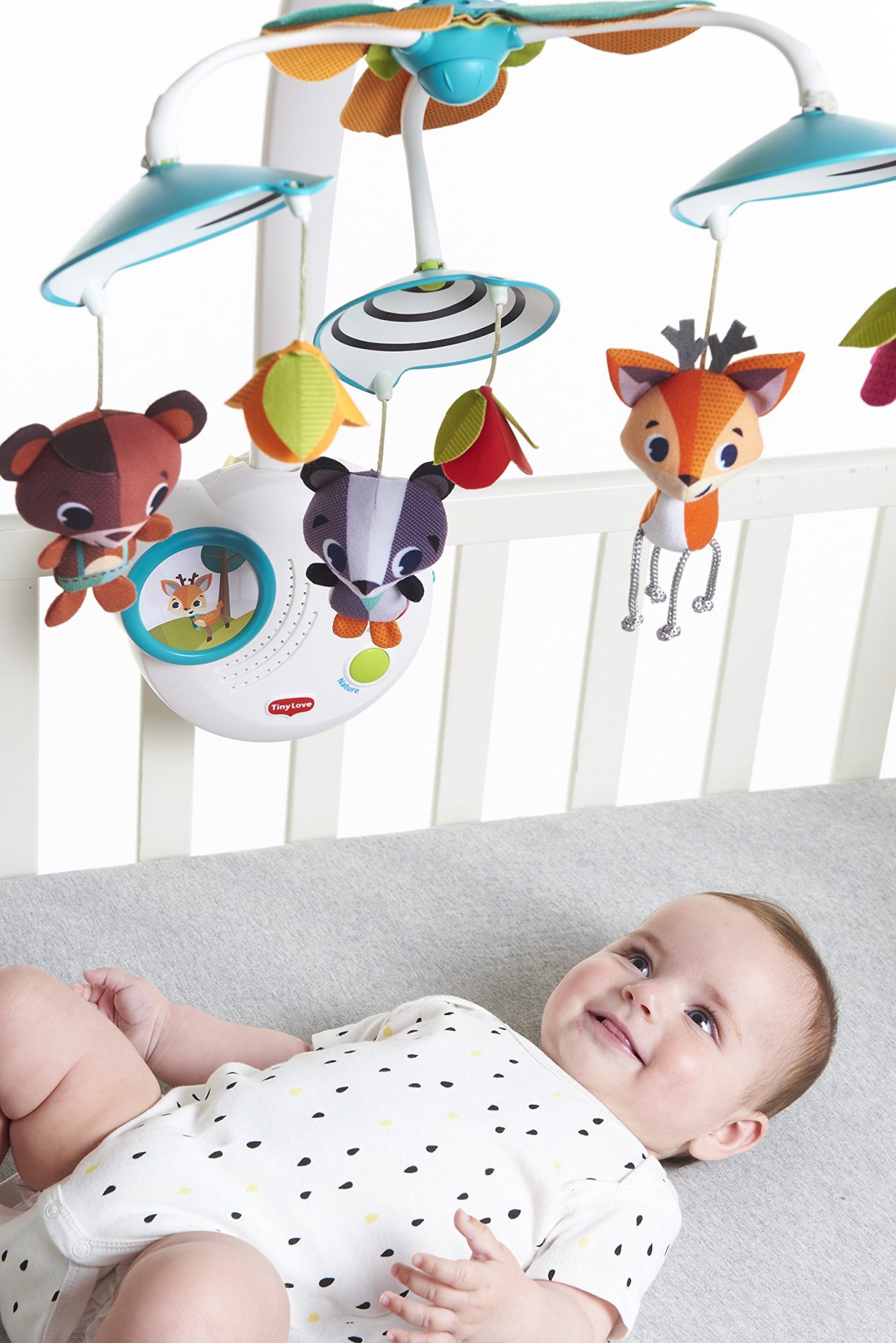 Đồ chơi treo nôi cũi Tiny Love Classic Mobile – Into The Forest