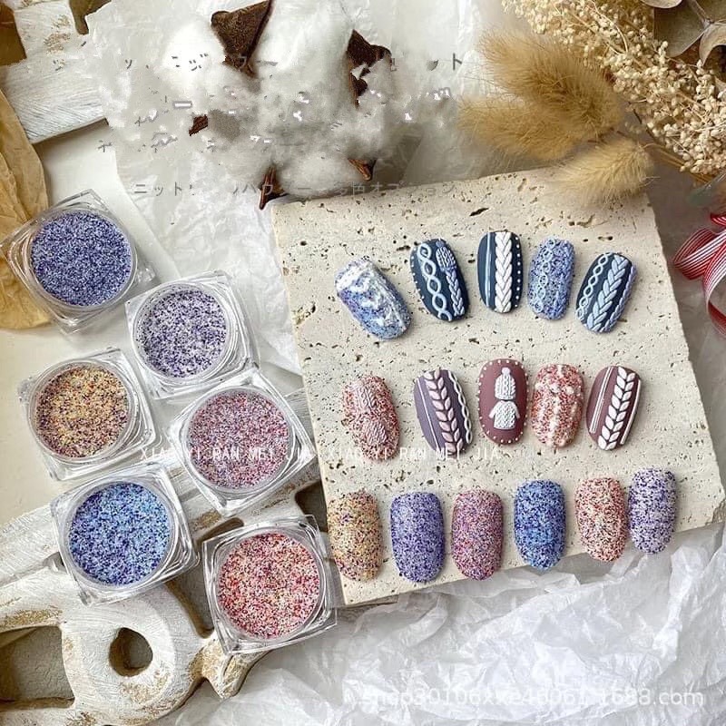 Set 6 hũ nhũ dạ màu sắc lấp lạnh