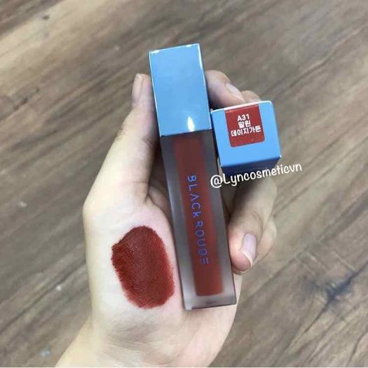 SON KEM BLACK ROUGE A 31  ĐỎ NÂU