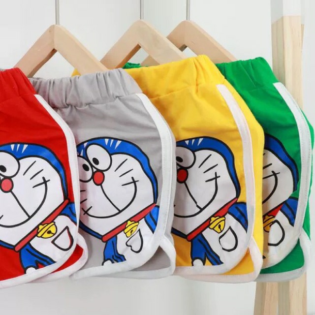 QUẦN ĐÙI IN HÌNH DORAEMON CHO BÉ 8-18kg