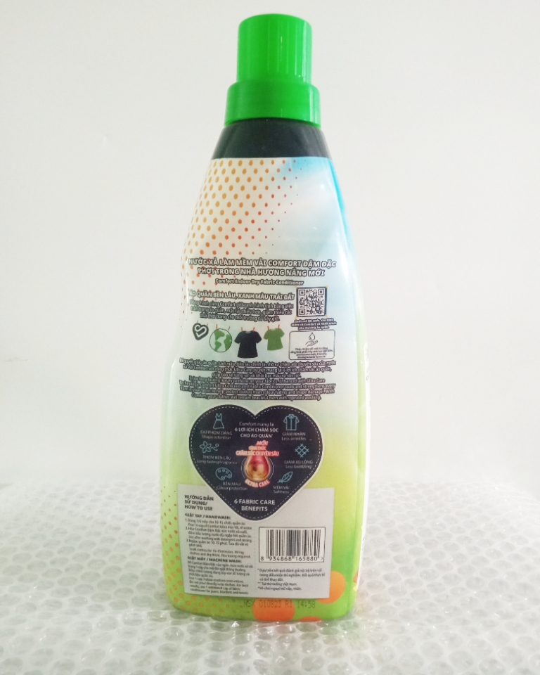 Nước xả comfor hương nắng mới chai 800ml ( Hàng chính hãng 100/% )
