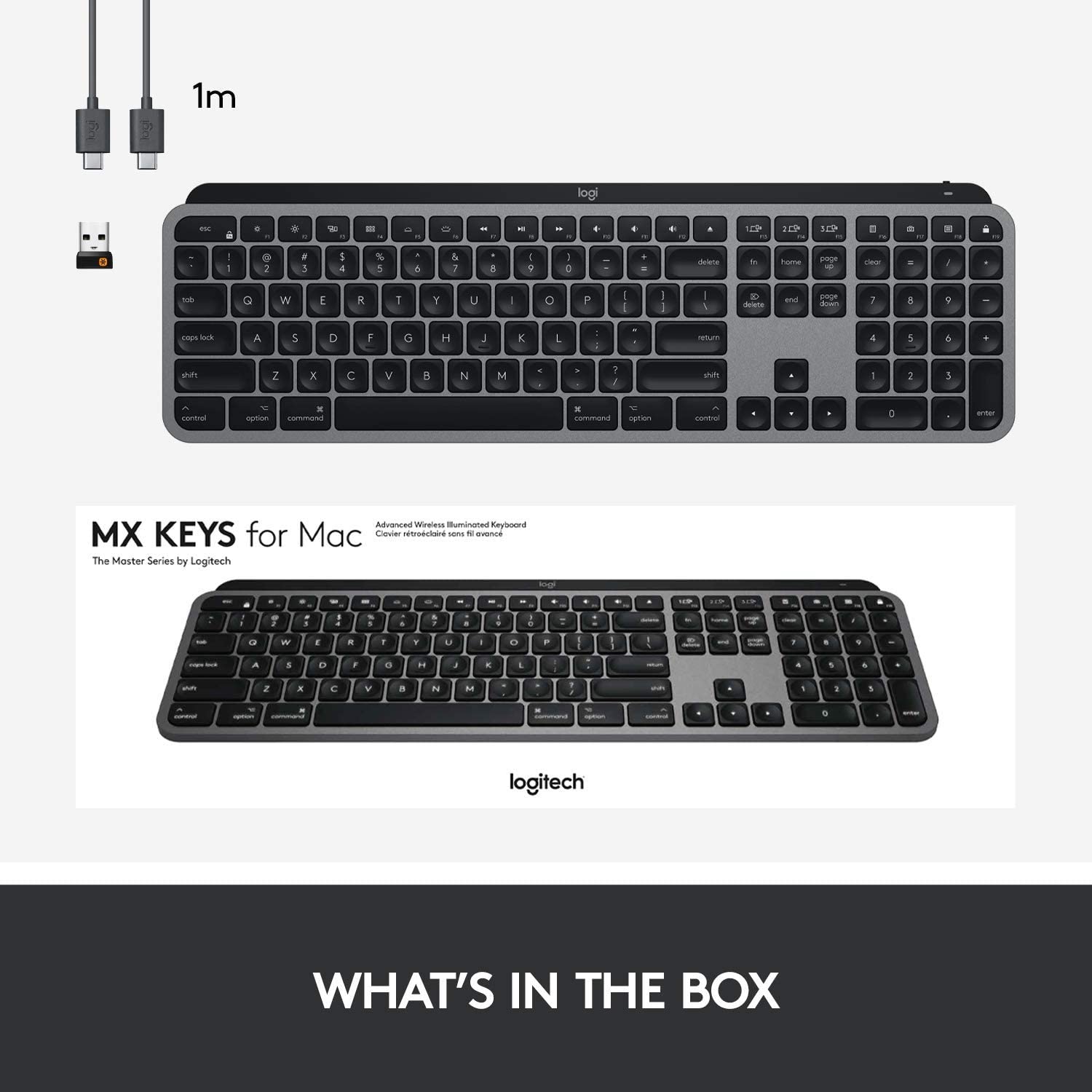 [HCM]Bàn phím không dây Logitech MX Keys For Mac