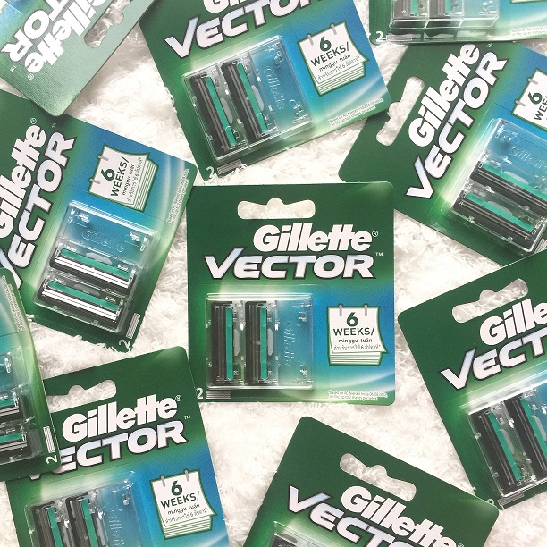 Lưỡi Dao Cạo Gillette Vector vỉ 2 cái