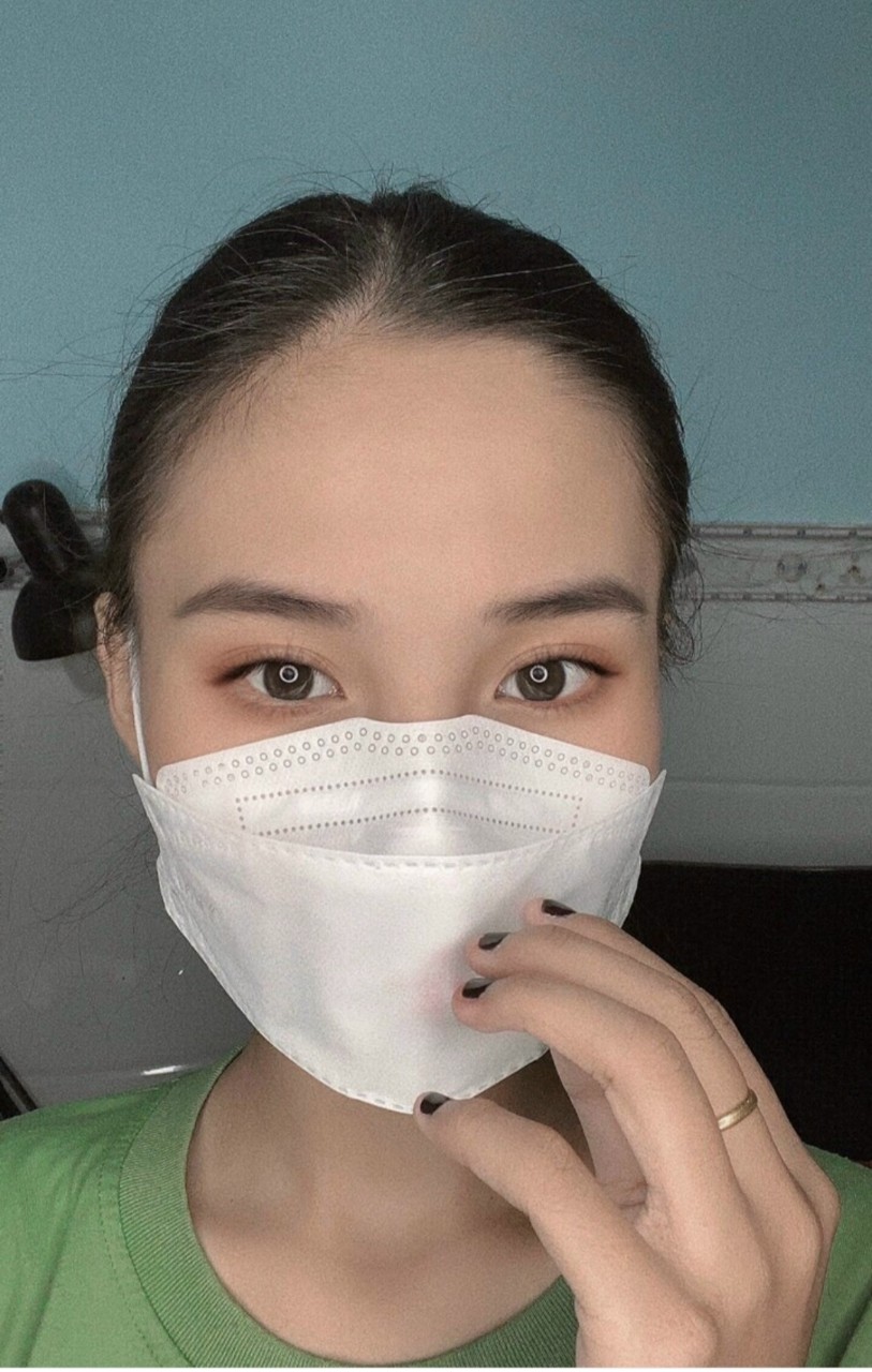 [HCM]Khẩu trang Yoki bịch 6cái màu xanh