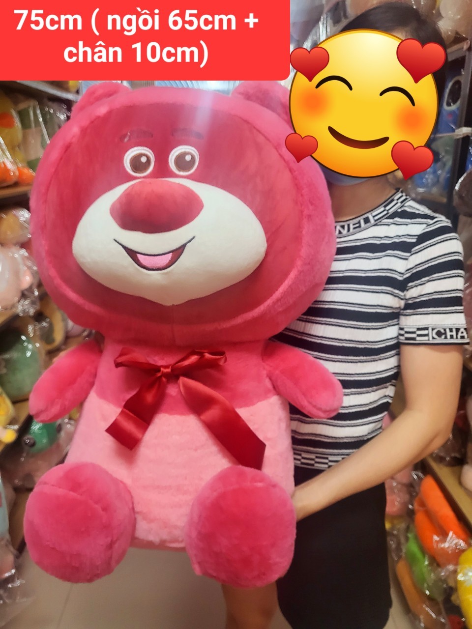 Thú bông,gấu bông gấu dâu,gấu losto dâu