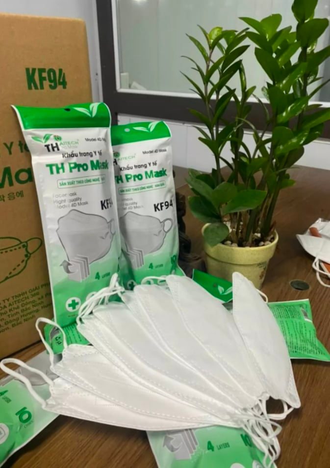 Khẩu trang kf94 4 lớp