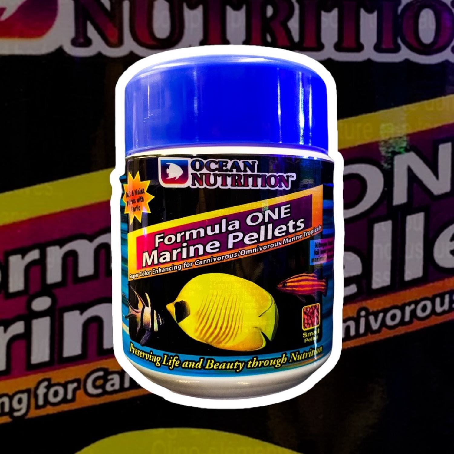 THỨC ĂN CHO CÁ CẢNH DẠNG HẠT FORMULA OCEAN NUTRITION 100gr