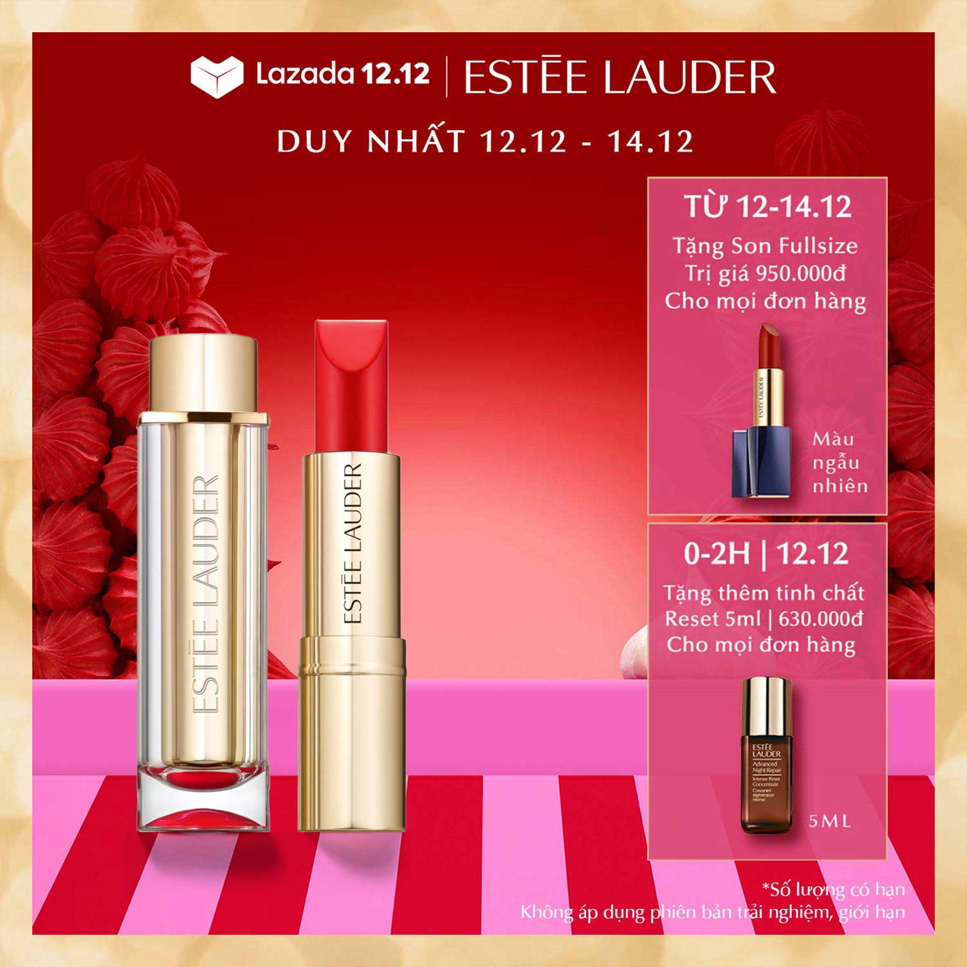 Son môi hiệu ứng kem Estee Lauder Pure Color Love Lipstick 3.5g
