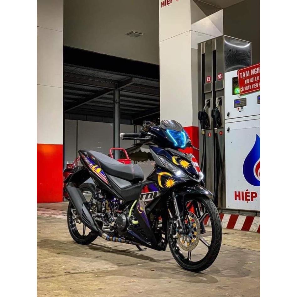 TEM DÁN CỜ MALAYSIA XE WINNER V1 MÀU ĐEN