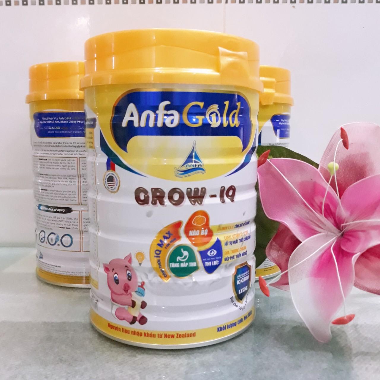 sữa tăng chiều cao cho trẻ anfa gold  lon 900g