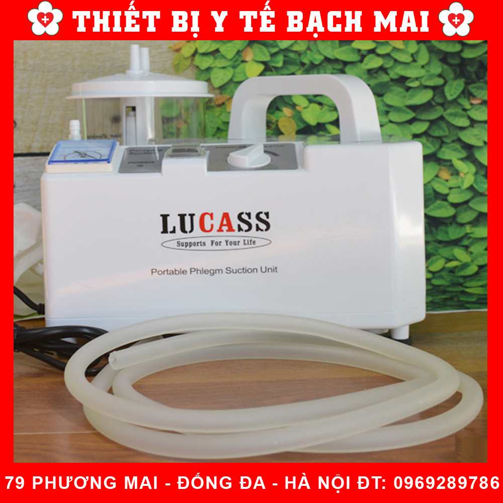 Máy Hút Dịch 1 Bình LUCASS SS-6A Công Nghệ MỸ