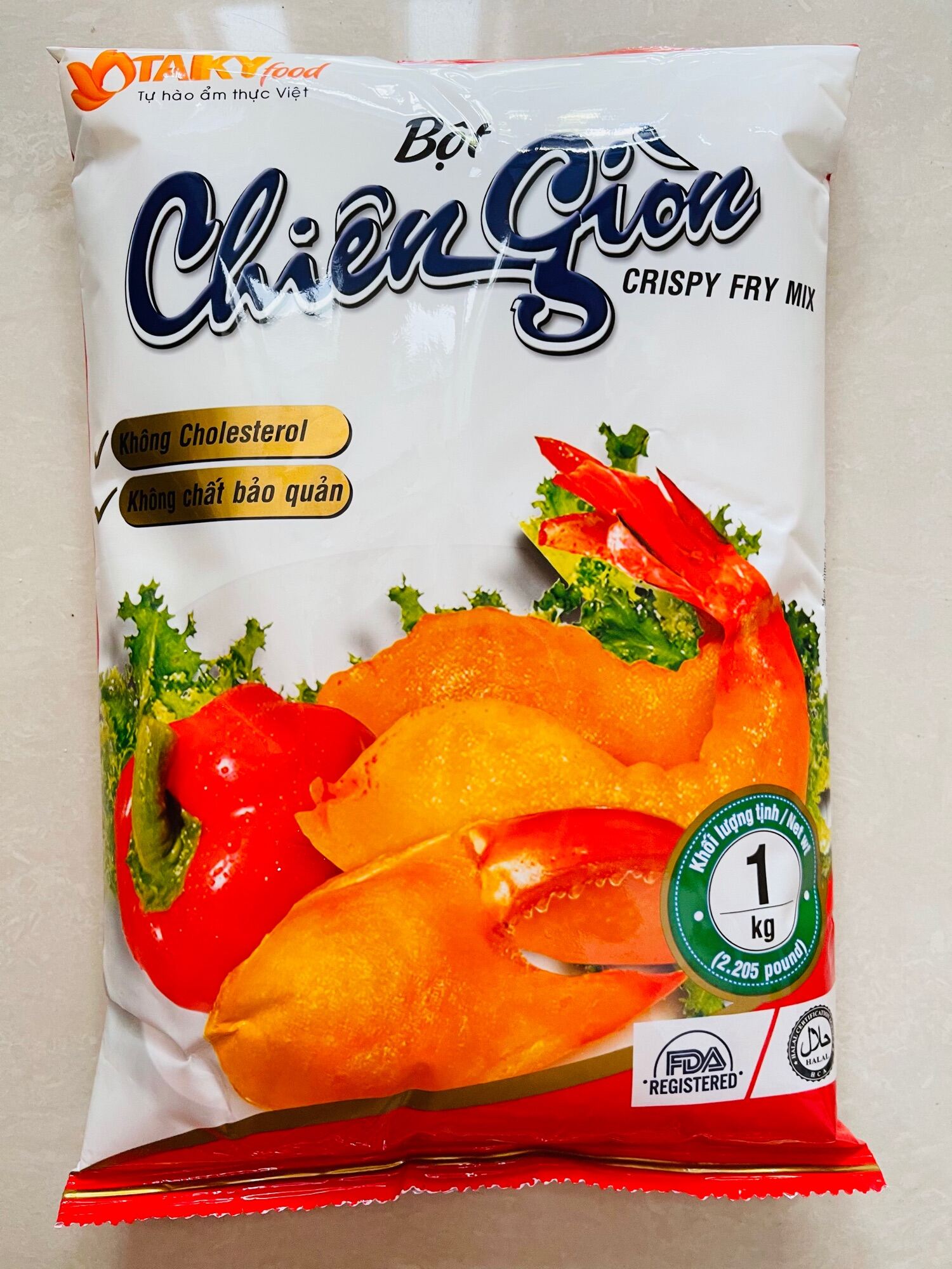 Bột chiên giòn Tài Ký gói 1kg