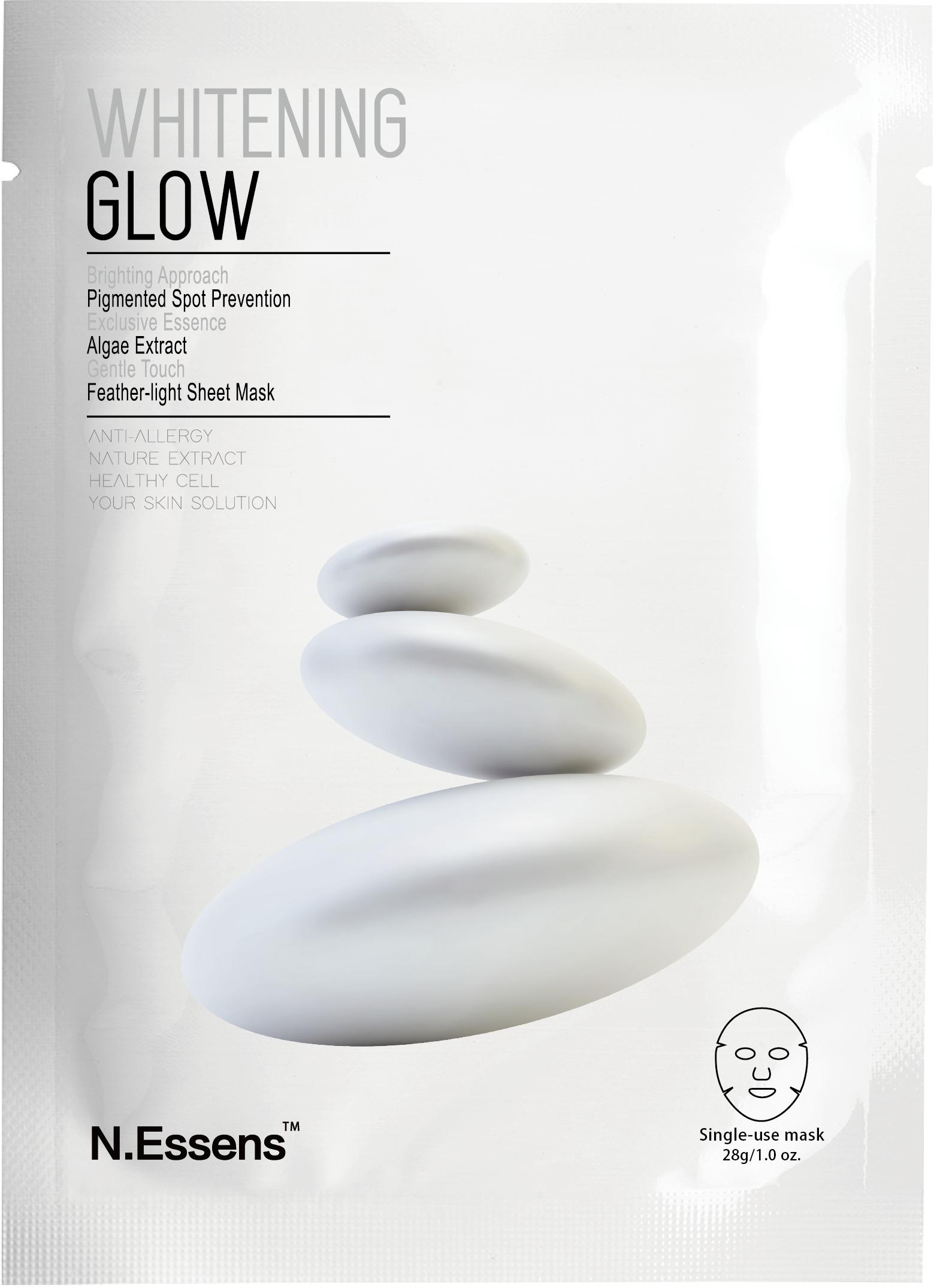 N.Essens Mặt Nạ Làm Trắng Da Mặt Whitening Glow 28ml/pc