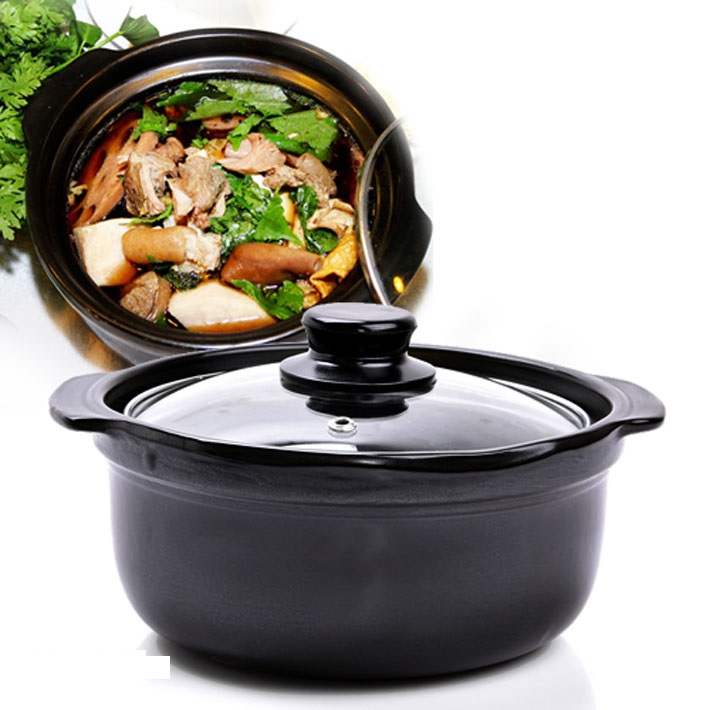 Nồi đất nắp kiếng 1.5 lít – nồi đất – đồ dùng nấu ăn – nồi – đồ dùng nhà bếp – nồi kho – bộ nồi, chảo – nồi kho cá