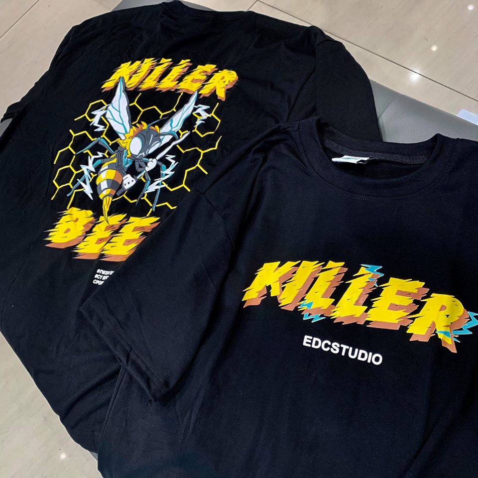 [YoloBoutique] ÁO THUN KILLER BEE UNISEX (ĐEN)