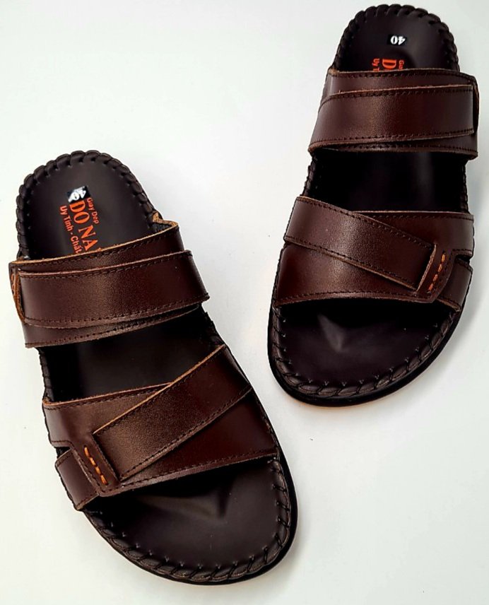 DÉP DA BÒ 100% NAM CAO CẤP - SHOP KINSON