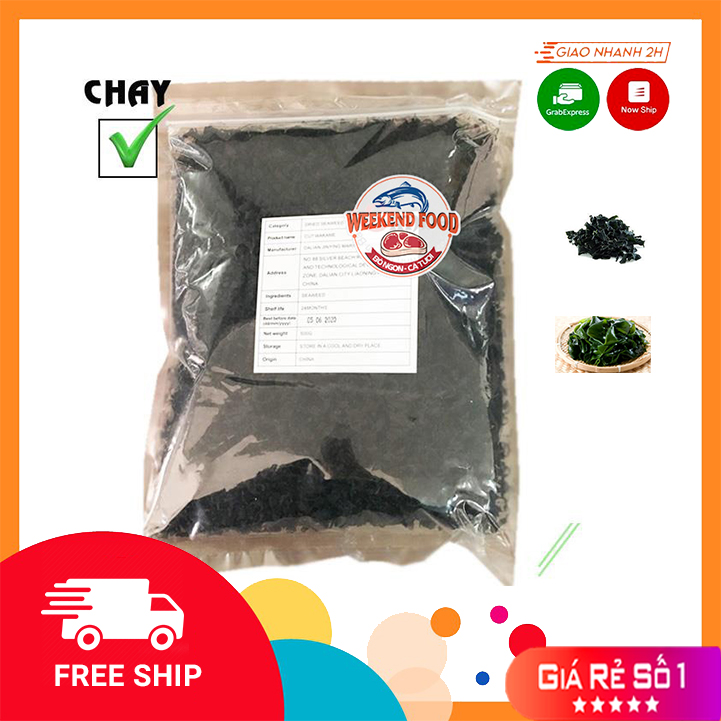 Rong biển khô Cut Wakame - 500g