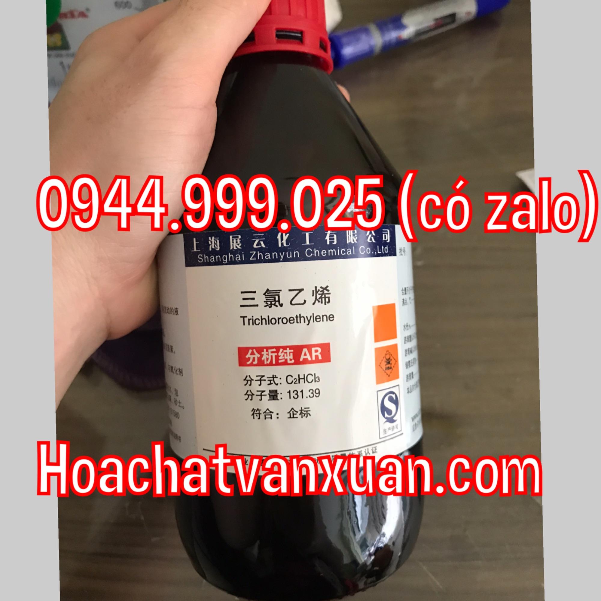 Trichloroethylene CAS 79-01-6 chai 500ml C2HCl3