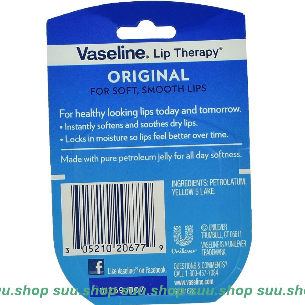 Dưỡng môi Vaseline 7G Lip Therapy - Original