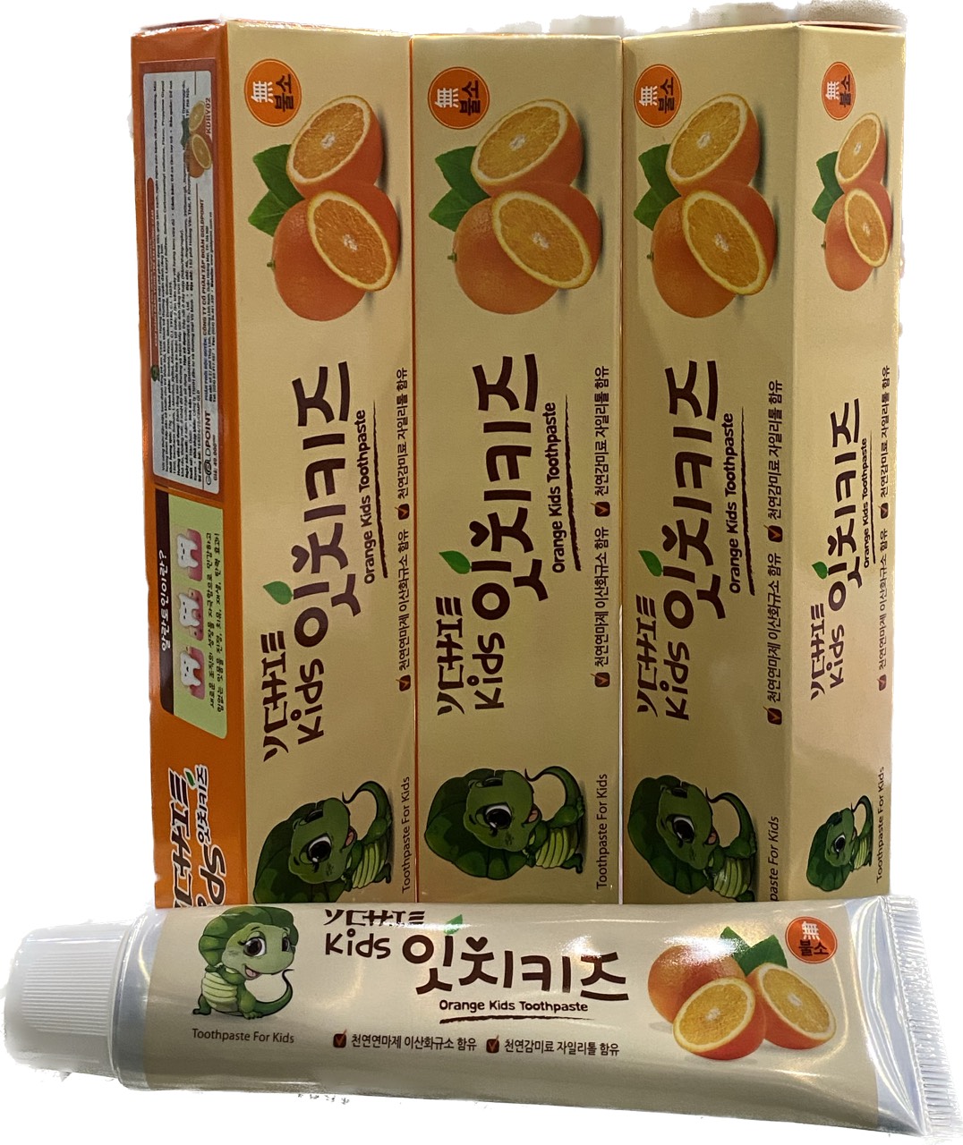 KEM ĐÁNH RĂNG TRẺ EM HÀN QUỐC YCHIE 75G