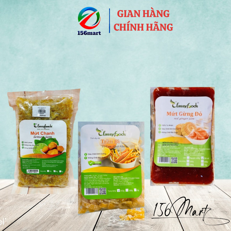 MỨT CẮT SẴN TRỘN NHÂN THẬP CẨM