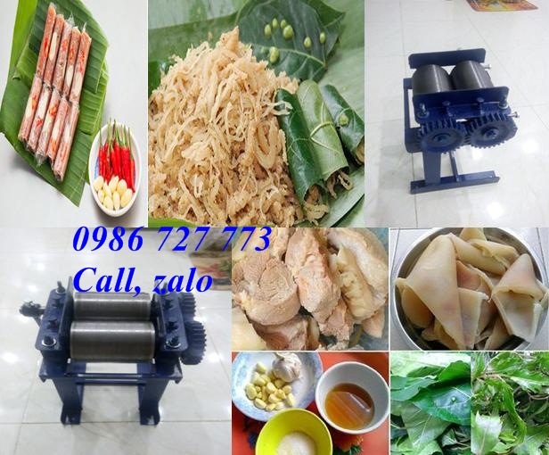 Máy thái bì lợn, máy thái tai heo quay tay