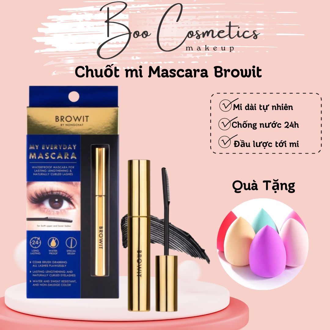 Mascara Browit Nongchat Xuất Xứ Thái Lan