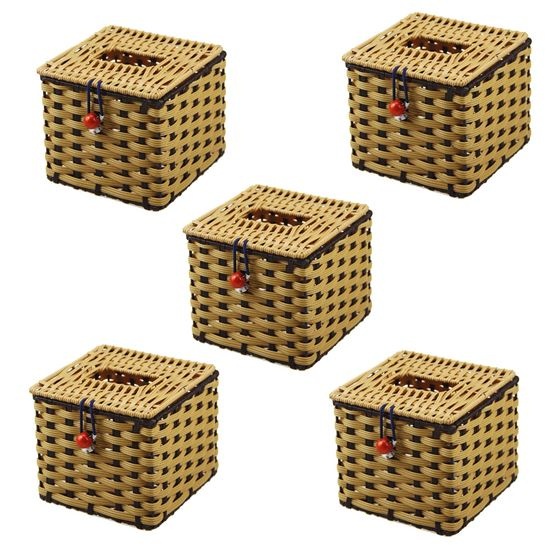 Hộp Đựng Giấy Ăn Đan Bằng Mây Sang Trọng