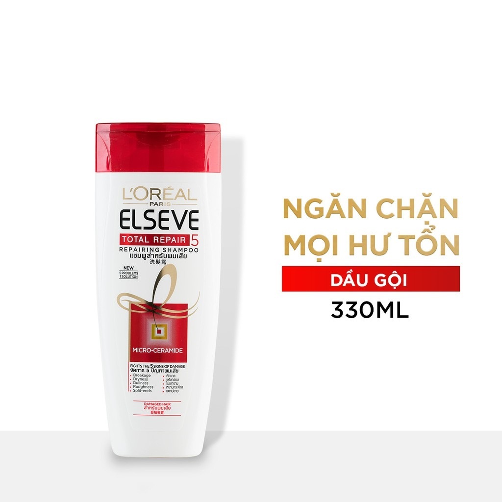 Dầu gội phục hồi tóc L'Oreal Paris total repair 330ml