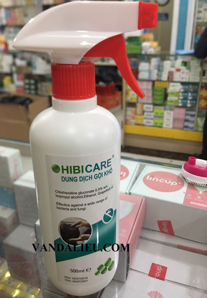 Dung dịch gội khô hibi care