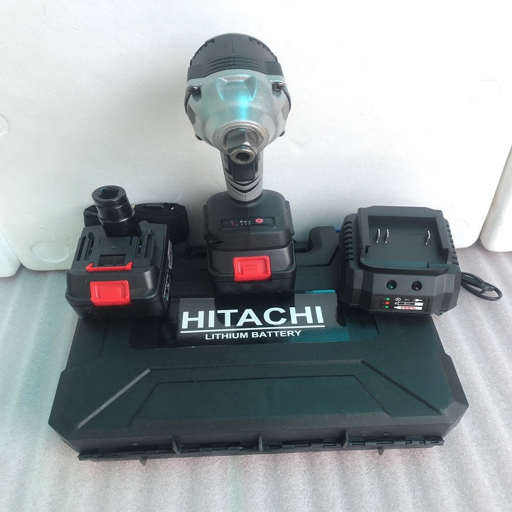 máy siết bulong hitachi 88v 2 pin