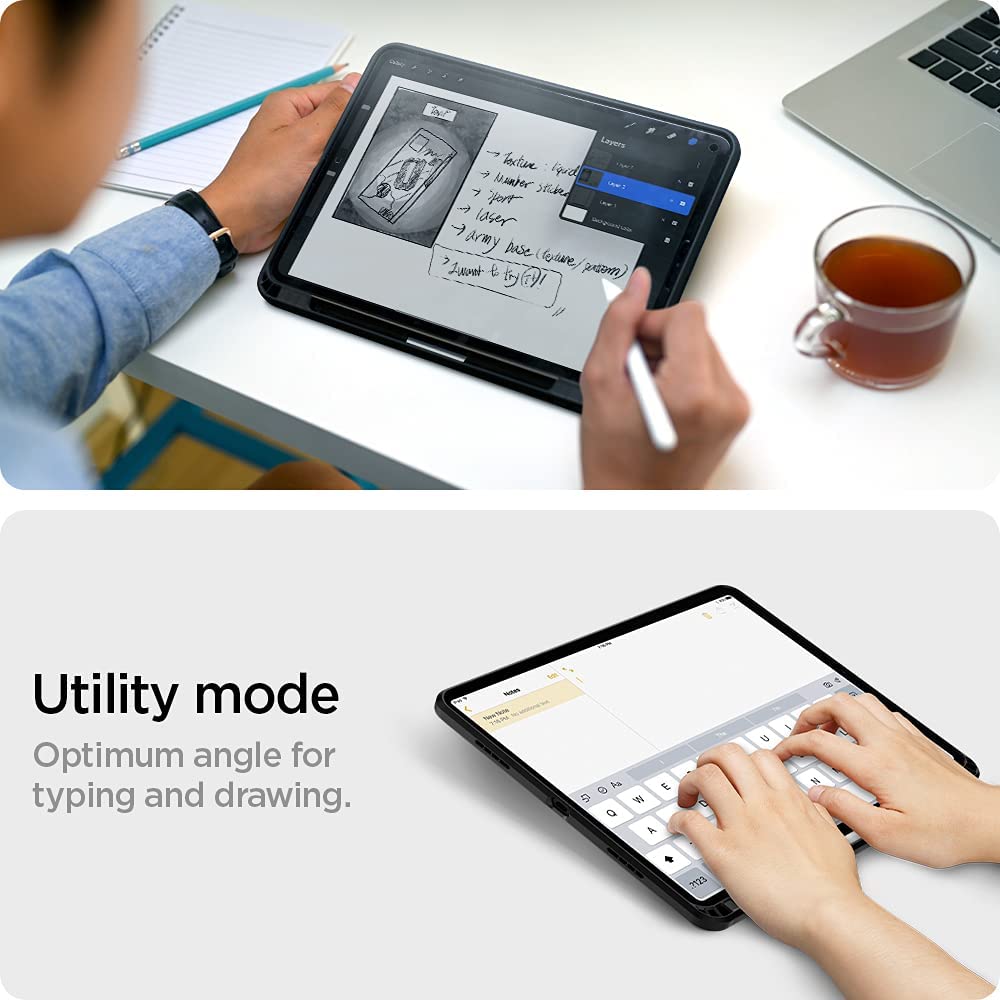 Ốp lưng iPad Pro 12.9 inch 2020/2018 Spigen Touch Armor Pro