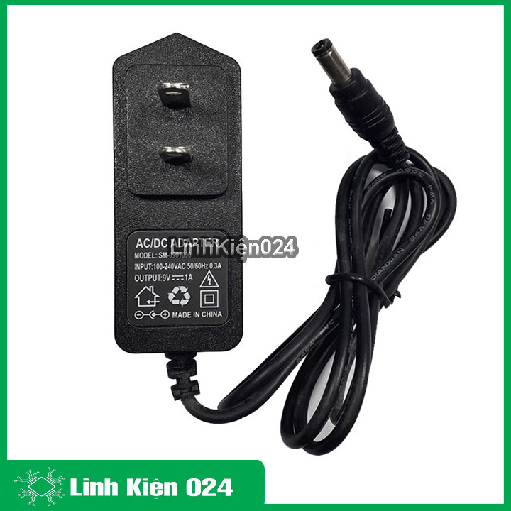 Nguồn adapter 9v 1a 5.5*2.1mm