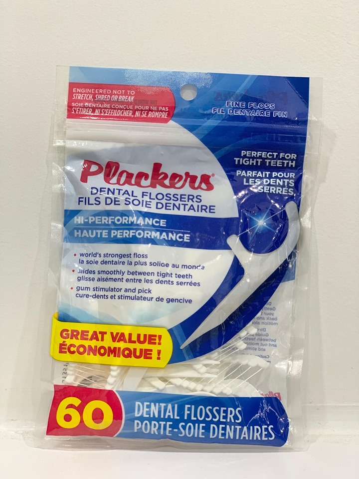 [HCM]Tăm Chỉ Nha Khoa Placker - Bịch 60 sản phẩm