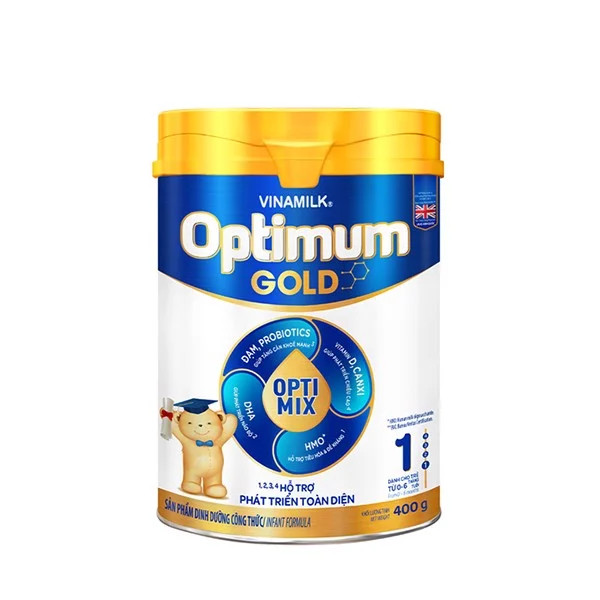 Sữa bột vinamilk optimum gold 1 optimix 400g