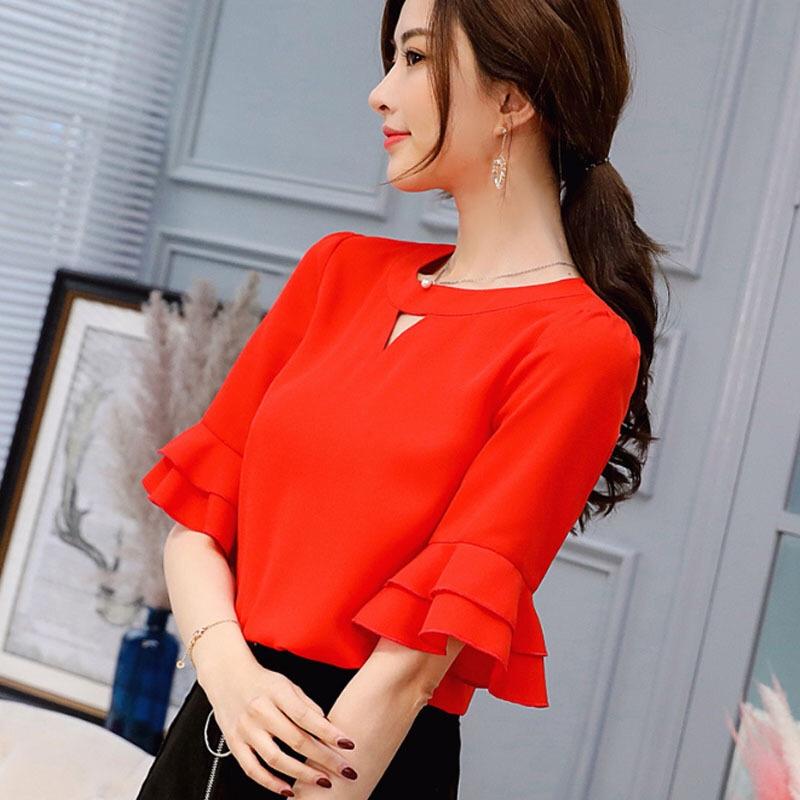 Aó kiểu công sở tay bèo