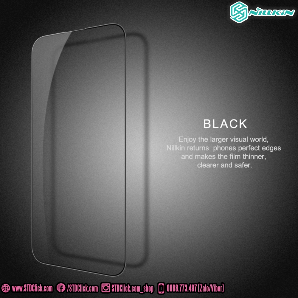 KÍNH CƯỜNG LỰC IPHONE 14 PRO MAX NILLKIN CP+PRO 2.5D CHÍNH HÃNG
