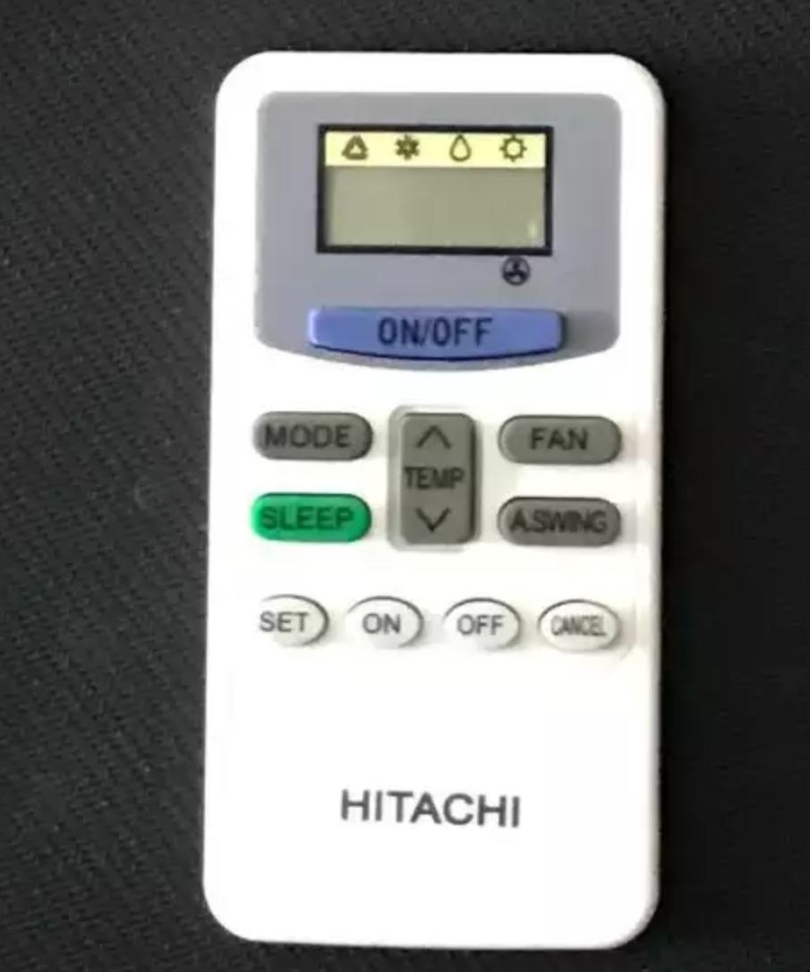 Điều khiển điều hòa Hitachi.