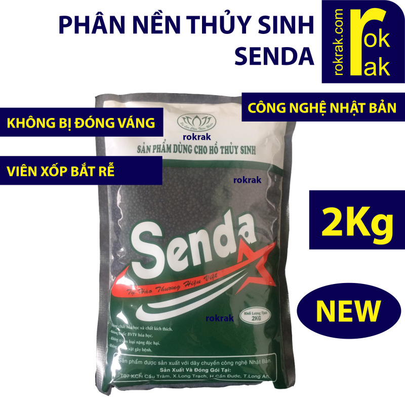 Phân nền thủy sinh Senda 2Kg công nghẹ Nhật