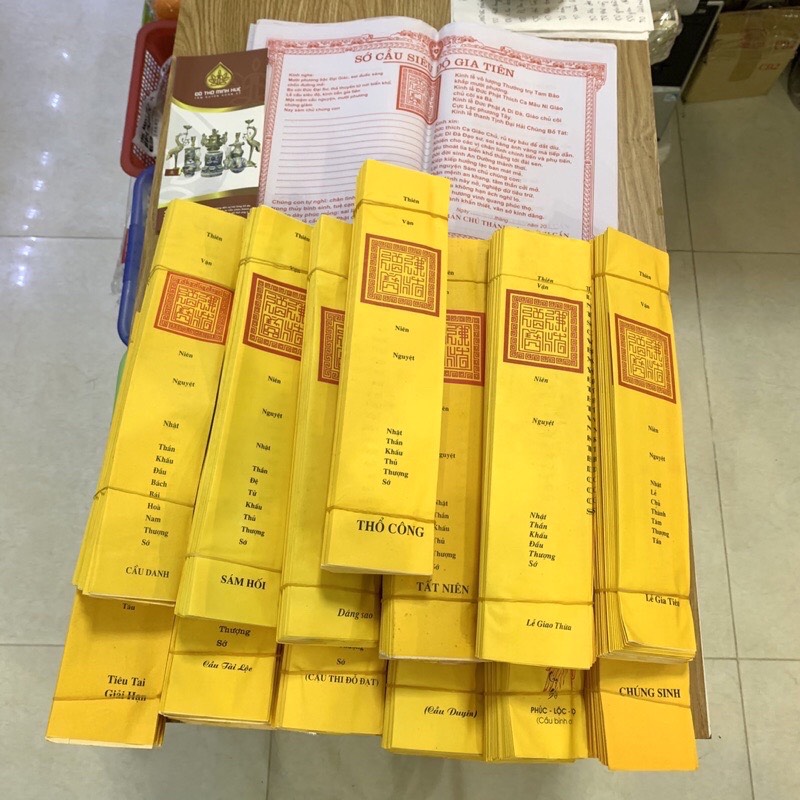 Sớ lễ các loại hàng đẹp