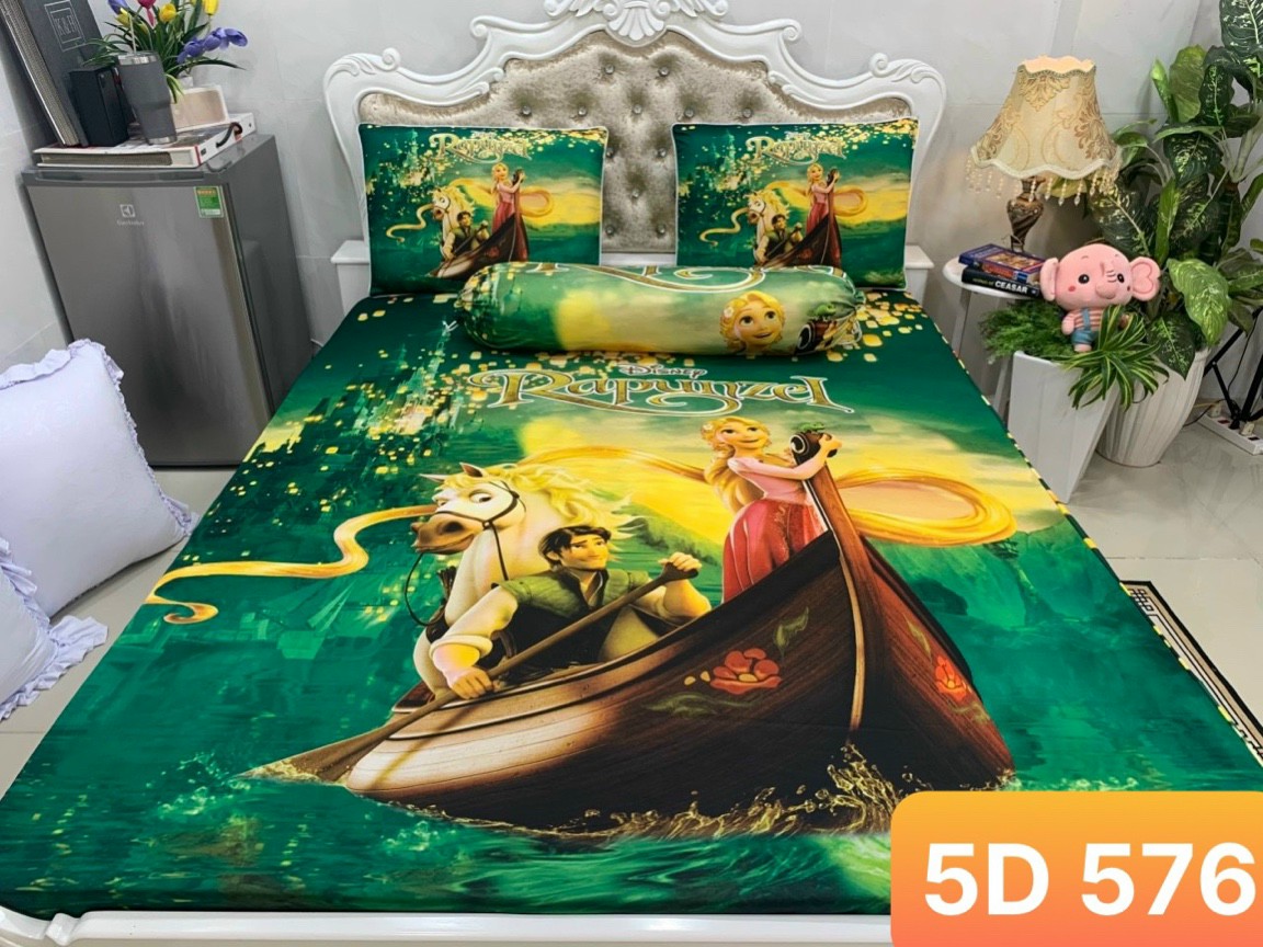 BỘ DRAP THUN Ý 5D CAO CẤP