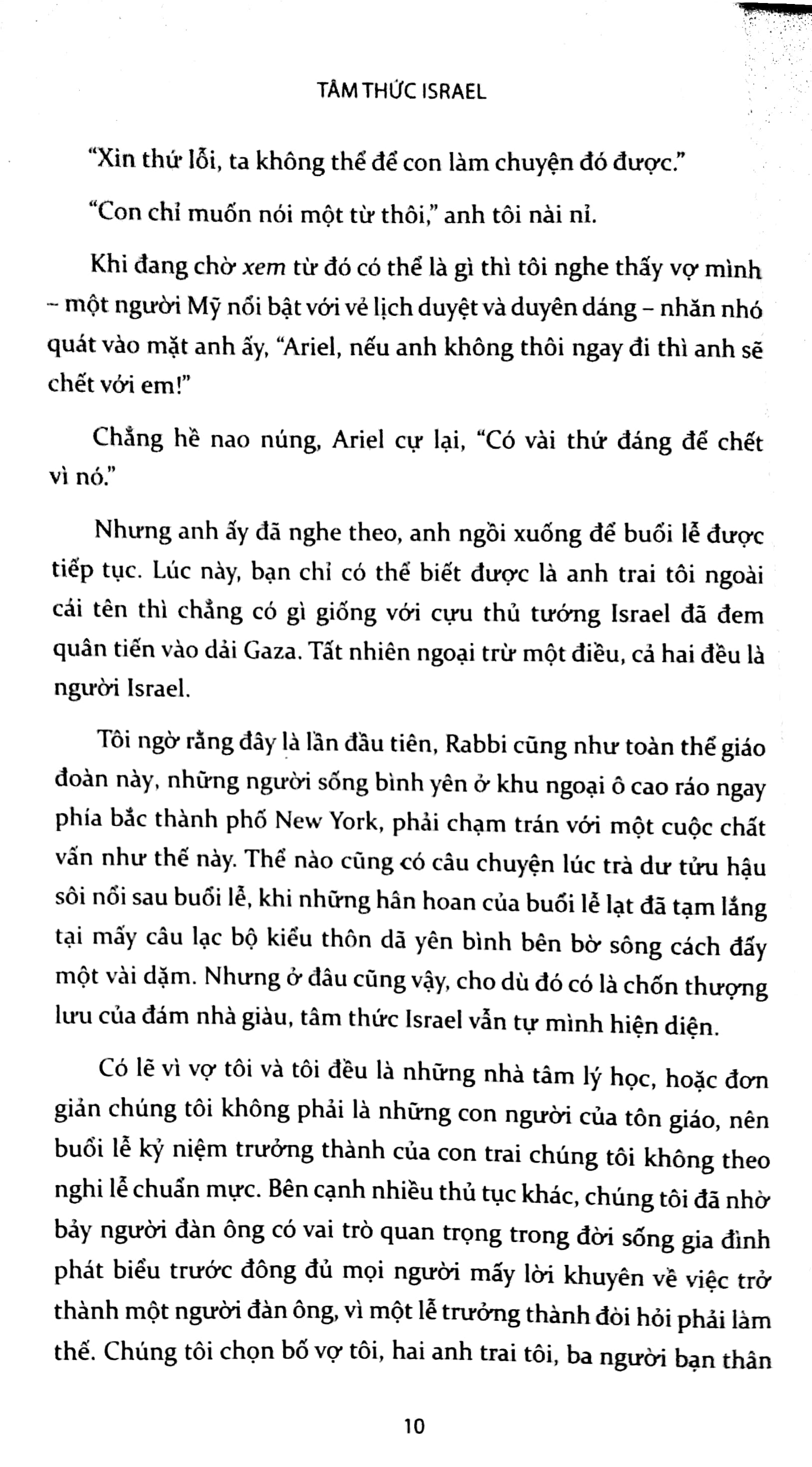 Fahasa - Tâm Thức Israel